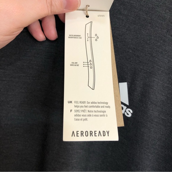 Adidas 3-Stripes AeroReady Tee - Picture 10 of 16